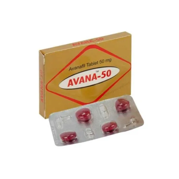 Avana 50MG Tablets - Avanafil Tablets
