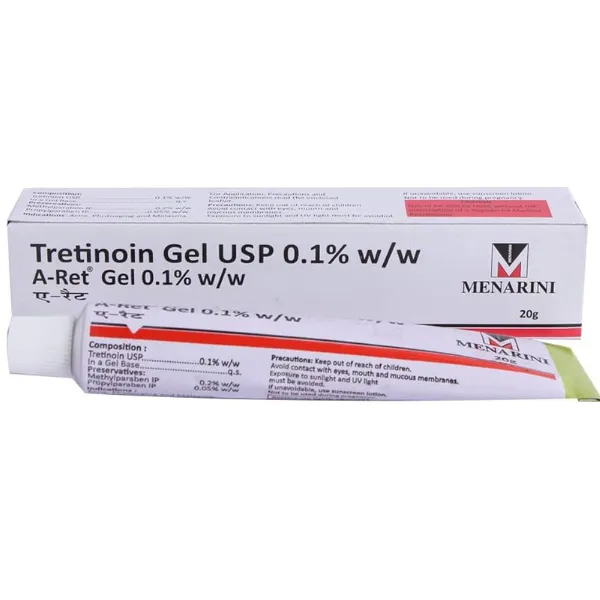 Tretinoin Gel 0.1 - A Ret 0.1% Gel