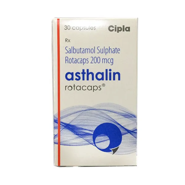 ASTHALIN ROTACAPS – SALBUTAMOL 200MCG
