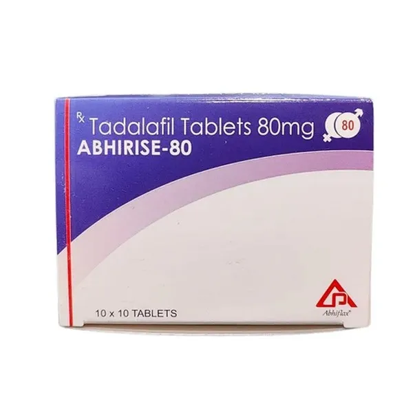 Abhirise 80mg - Tadalafil Tablets