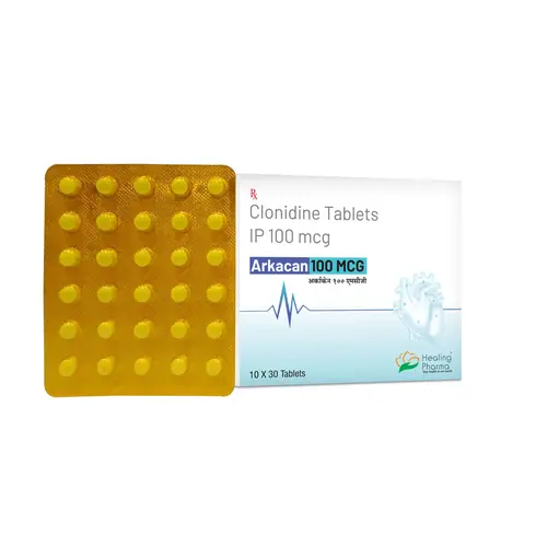 Arkacan 100mg - Clonidine 100mg Tablet 