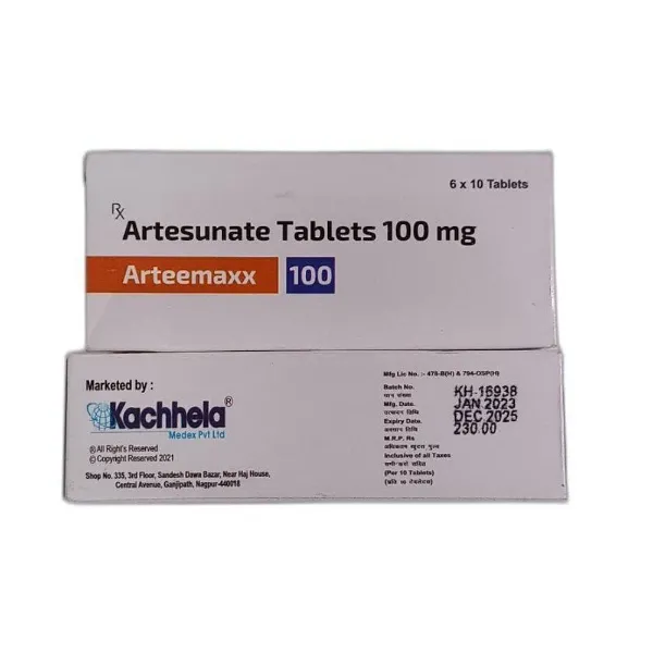 Arteemaxx 100 - Artesunate 100mg