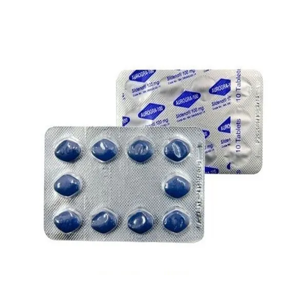 Aurogra 100mg – Sildenafil Citrate 100mg