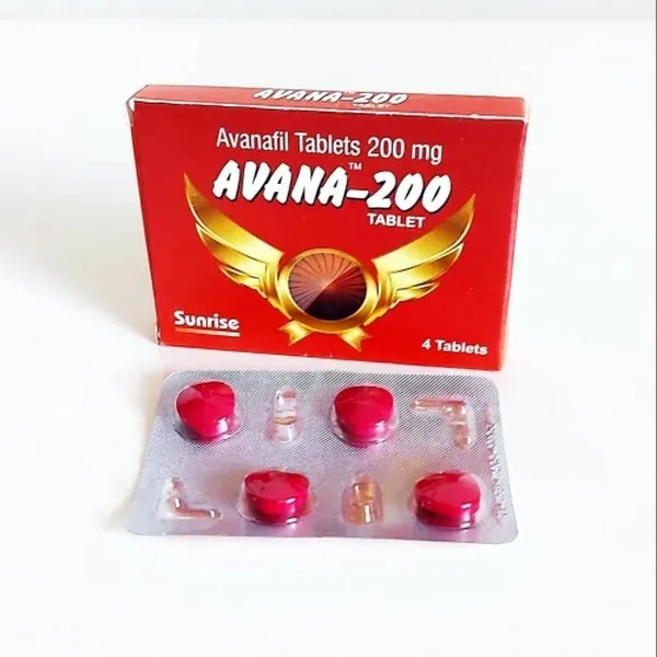 Avana 200mg - Avanafil Tablet