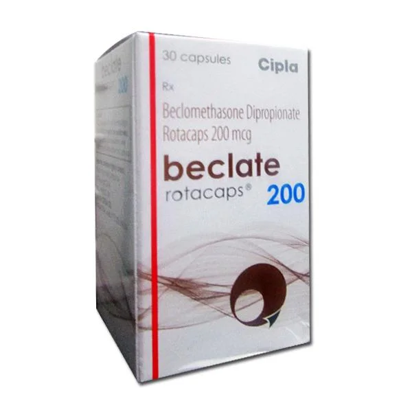 Beclate Rotacaps 200mcg – Beclometasone Rotacap