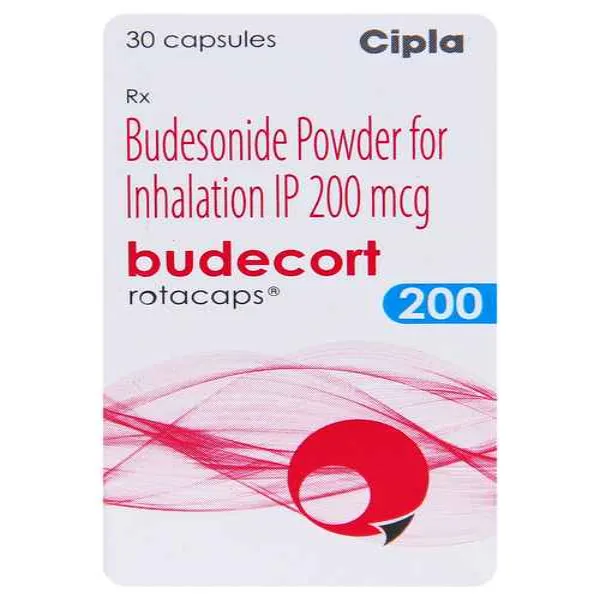 Budecort Rotacaps - Budesonide 200mcg