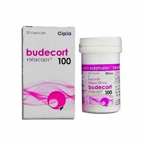 Budecort Rotacaps 100mcg - Budesonide 100MCG