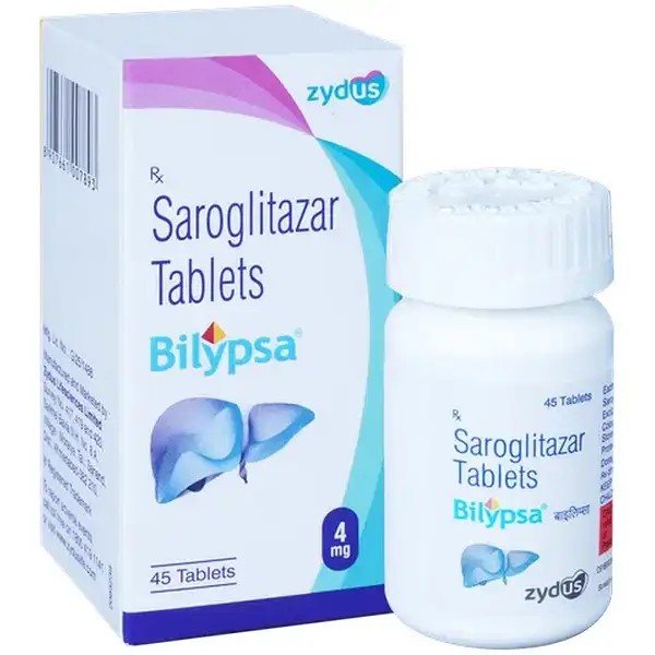 Bilypsa 4 mg – Saroglitazar Tablet