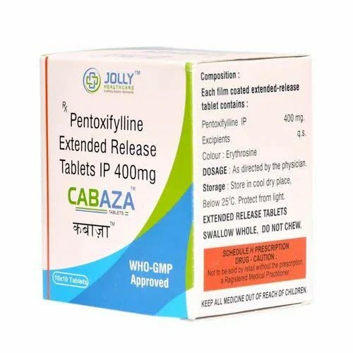 Cabaza 400 - Pentoxifylline Tablets 400MG