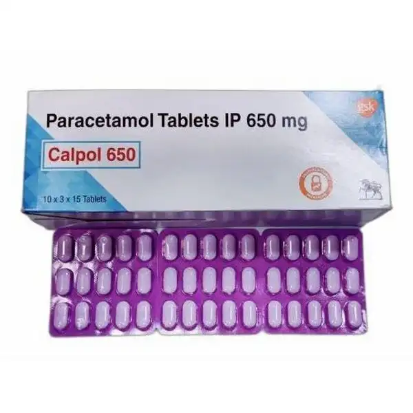 Calpol 650 - Acetaminophen Tablets 650mg