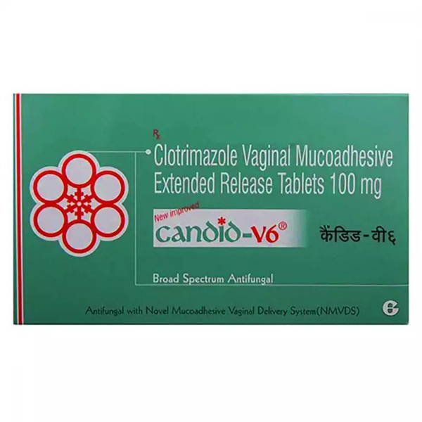Candid-V 6 – Clotrimazole Tablet