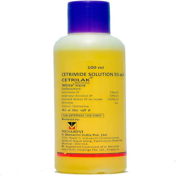 Cetrilak Mild Solution – Cetrimide 100ML