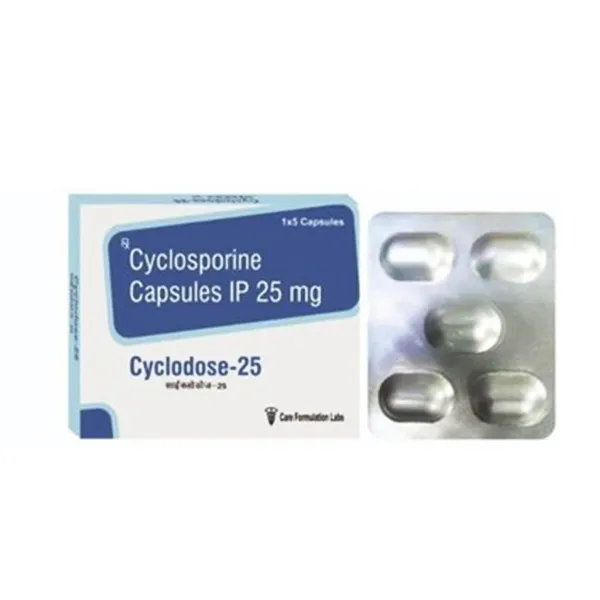 Cyclodose 25 - Cyclosporine Capsules