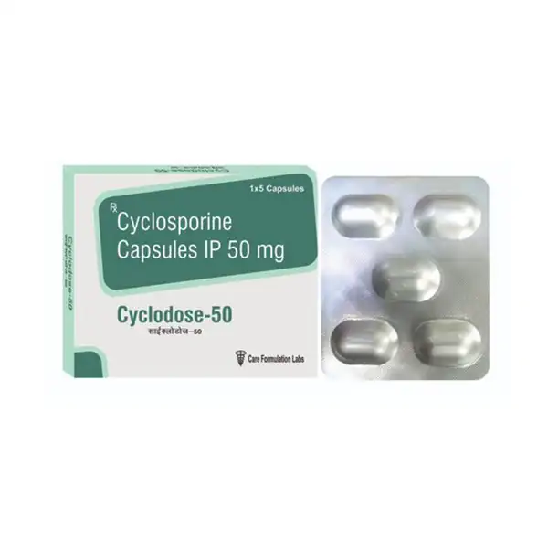 Cyclodose 50 - Cyclosporine Capsules