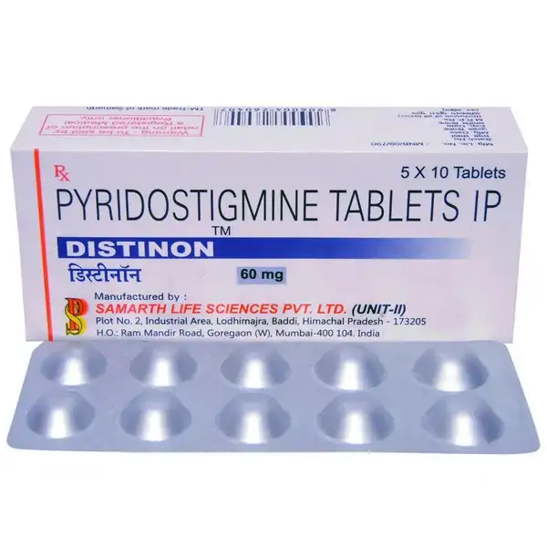 Distinon 60mg - Pyridostigmine Tablets 60mg