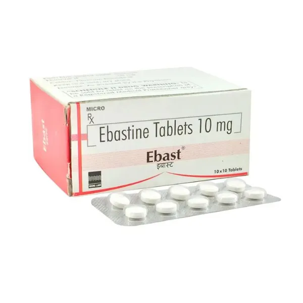 Ebast 10mg – Ebastine 10 mg