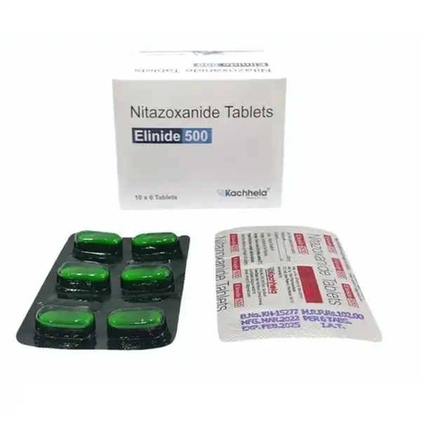 Elinide 500 - Nitazoxanide Tablets 500mg