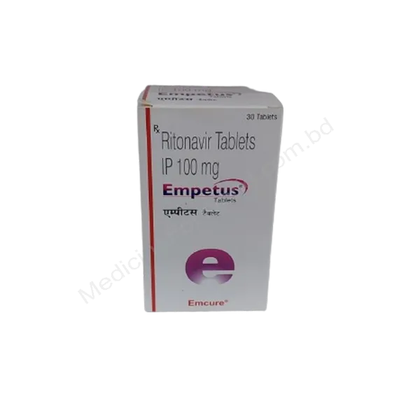 Empetus 100mg - Ritonavir Tablet 100MG