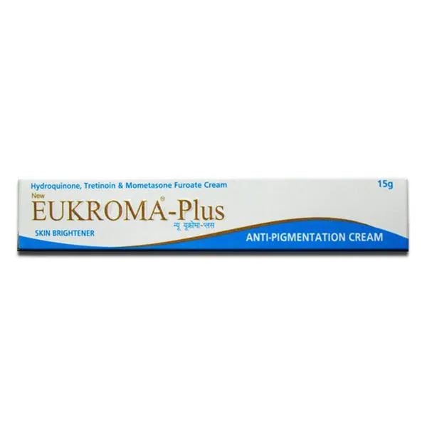 Eukroma Plus Cream 15g – Hydroquinone/Mometasone Cream