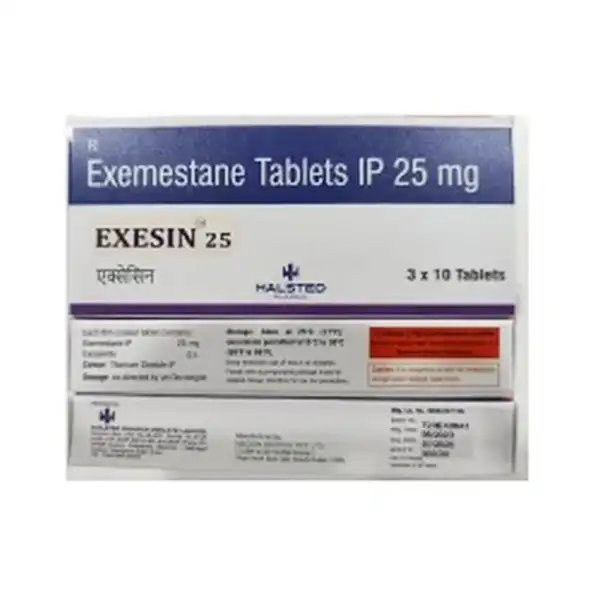 Exesin 25mg - Exemestane 25mg
