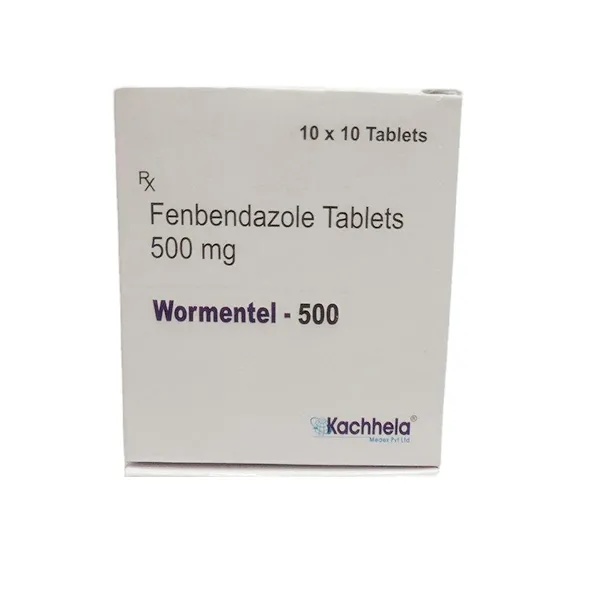 Wormentel 500mg - Fenbendazole 500mg Tablets
