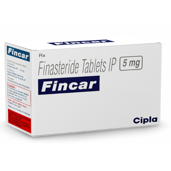 Finasteride 5mg - Fincar 5mg Tablet