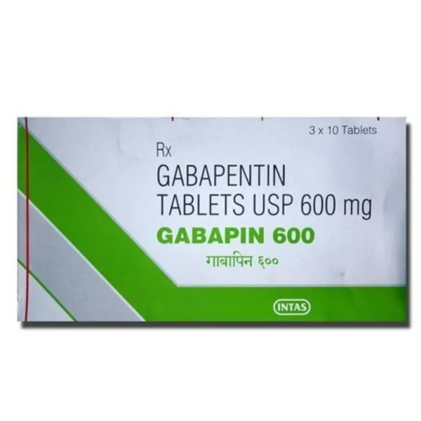 Gabapin 600 - Gabapentin Tablets 600mg