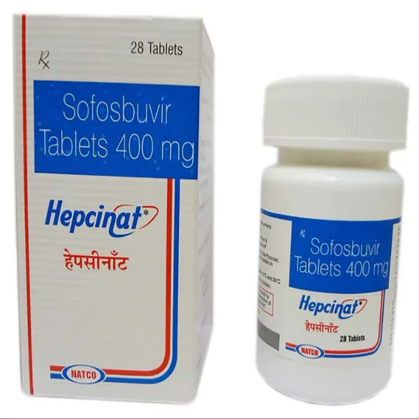 HEPCINAT 400mg - SOFOSBUVIR 400mg