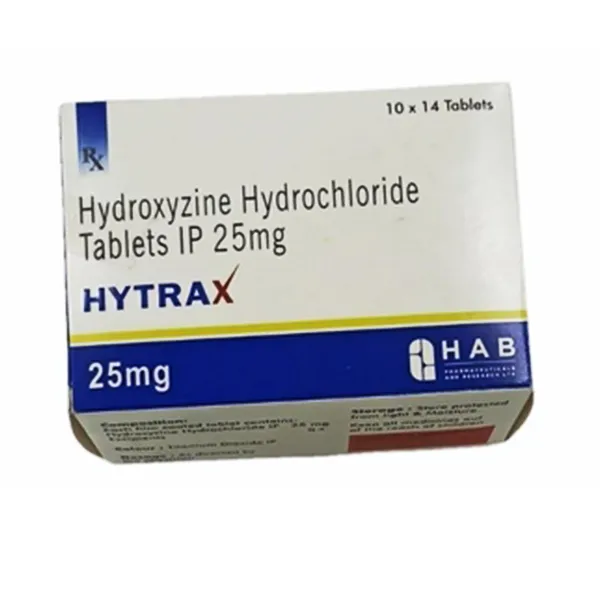 Hytrax 25mg - Hydroxyzine 25mg