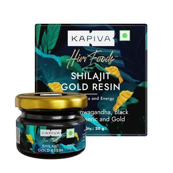Shilajit Gold Resin – Kapiva pack