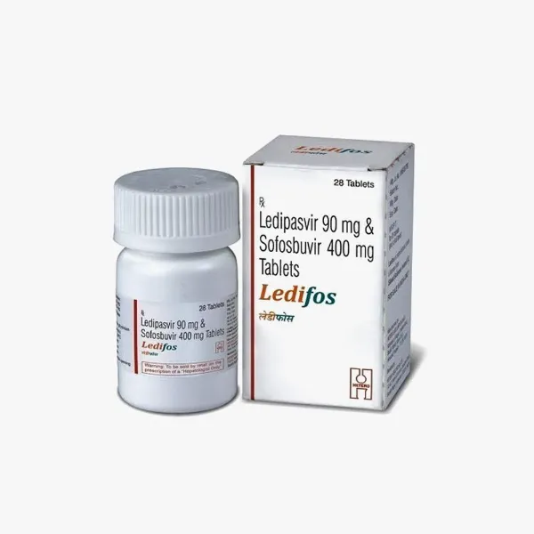 LEDIFOS 400 MG/90 MG – SOFOSBUVIR/LEDIPASVIR
