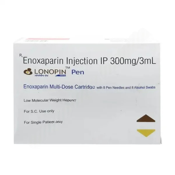 Lonopin MD 300mg Injection – Enoxaparin 300mg