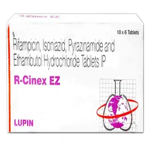 R-Cinex EZ - Isoniazid/Rifampicin/Ethambutol/Pyrazinamide