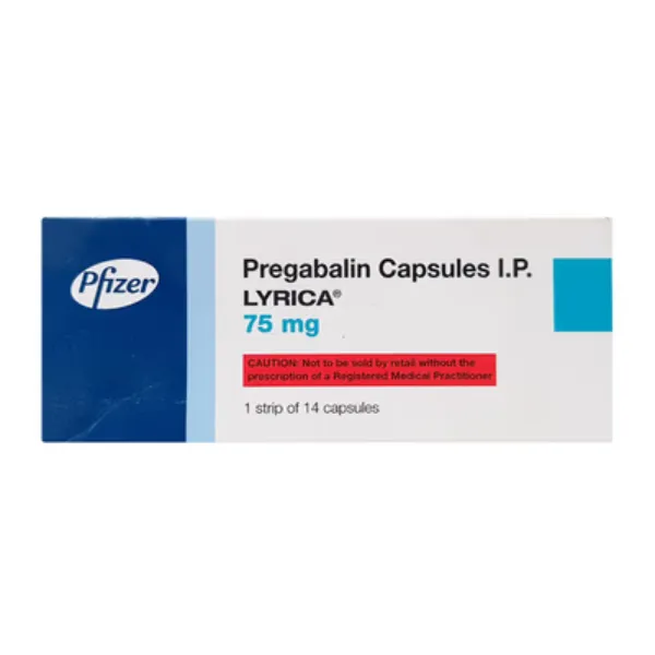 Lyrica 75 mg – Pregabalin Capsules 75 mg