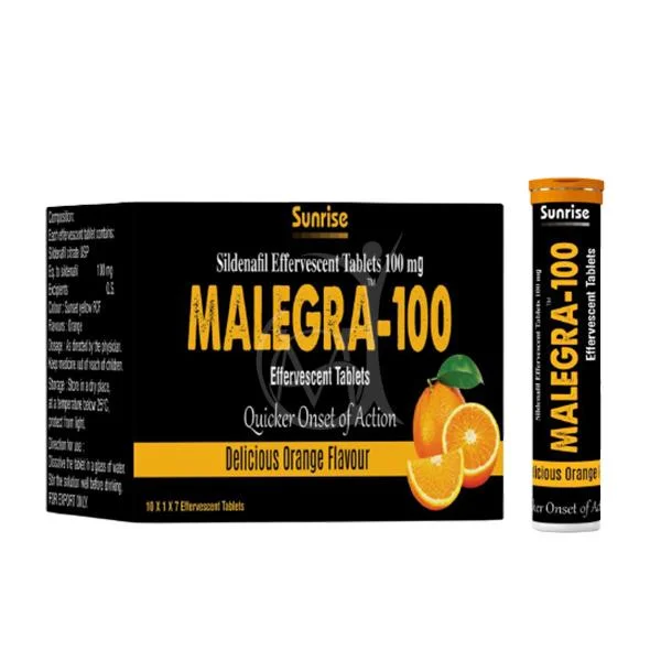 Malegra Effervescent – Sildenafil Citrate
