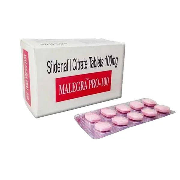 Malegra Pro 100mg – Sildenafil Citrate