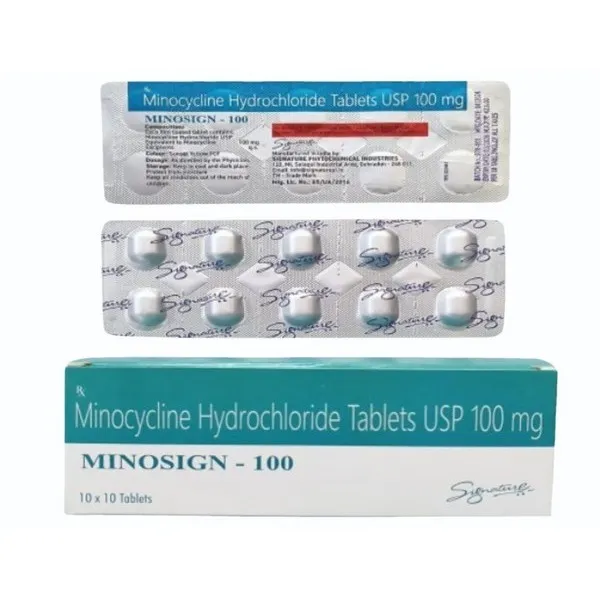 Minosign 100mg – Minocycline Tablet