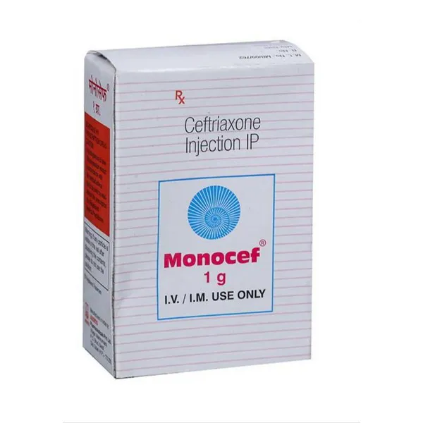 Monocef 1g – Ceftriaxone Injection