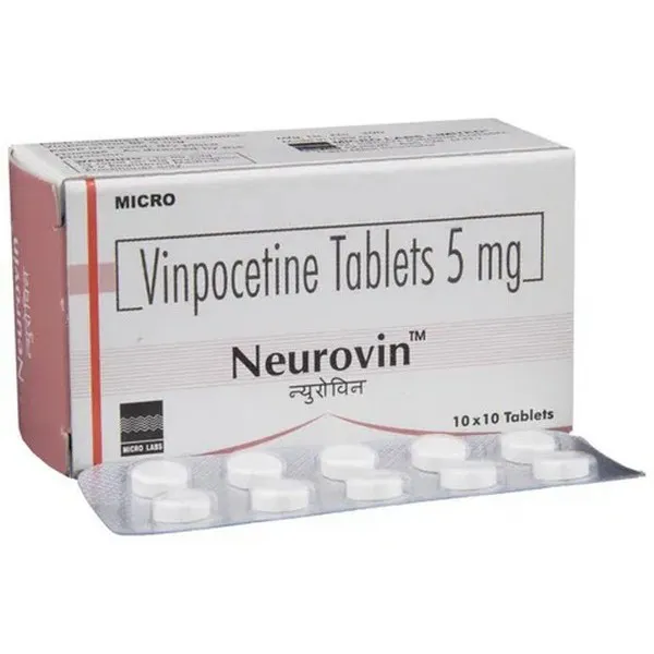 Neurovin 5mg - Vinpocetine Tablets 5 mg