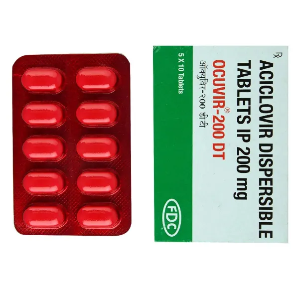 Ocuvir DT 200mg – Acyclovir Tablet