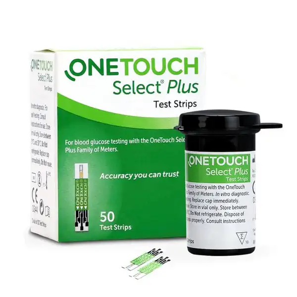 OneTouch Select Plus Test Strips - 50 Strips