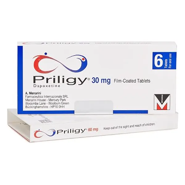 Priligy 30 mg – Dapoxetine 30mg