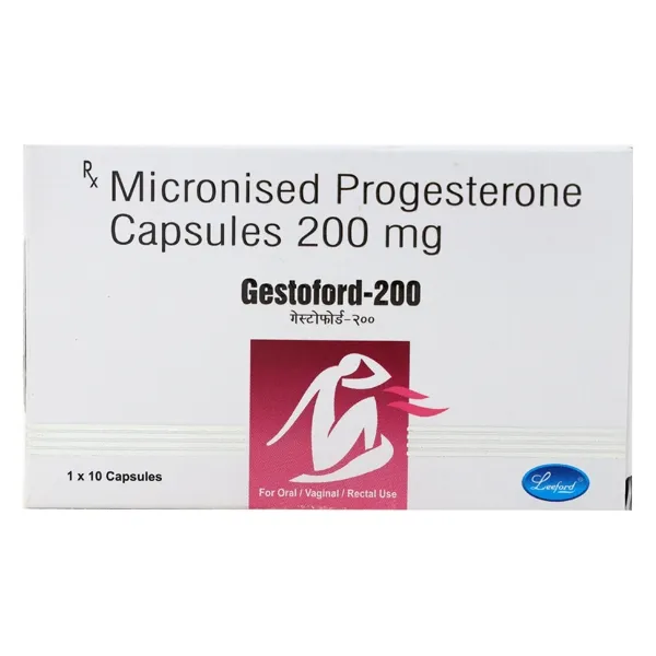 Progesterone 200mg – Gestoford Softgel Capsule