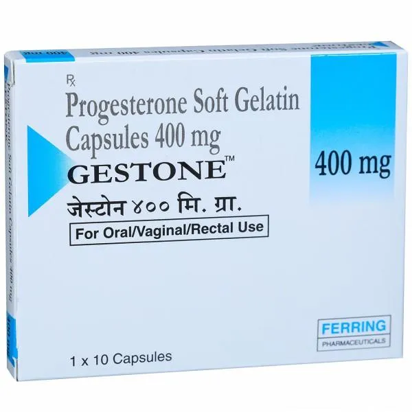Progesterone 400mg Soft Gelatin Capsule - Gestone 400m