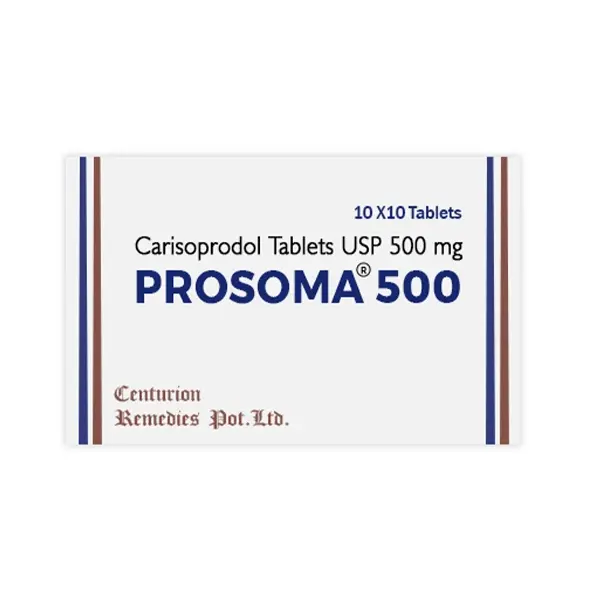 Prosoma 500 mg - Carisoprodol Tablet
