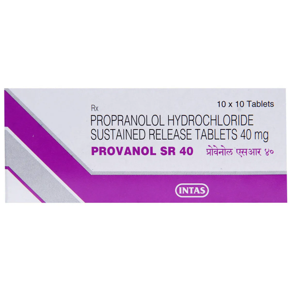 Provanol SR 40 - Propranolol Tablet 40mg