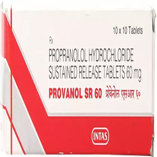 Provanol SR 60mg – Propranolol Tablet 60mg