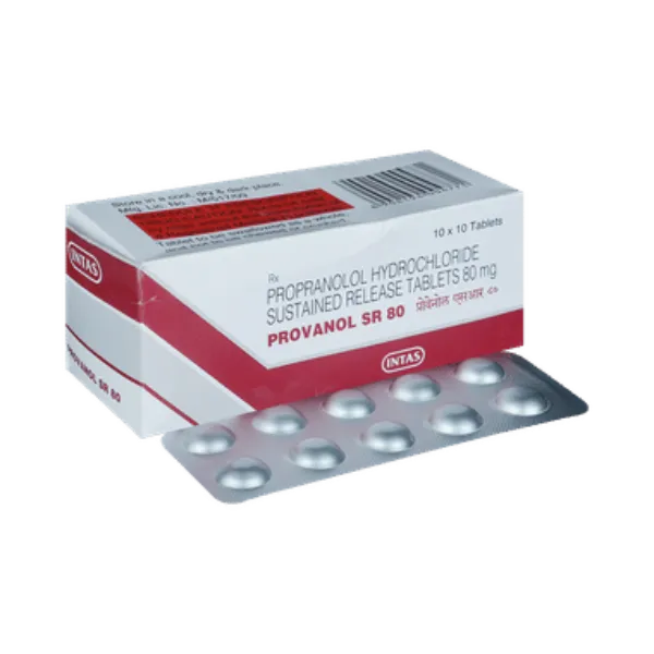 Provanol SR 80 - Propranolol Tablet 80MG