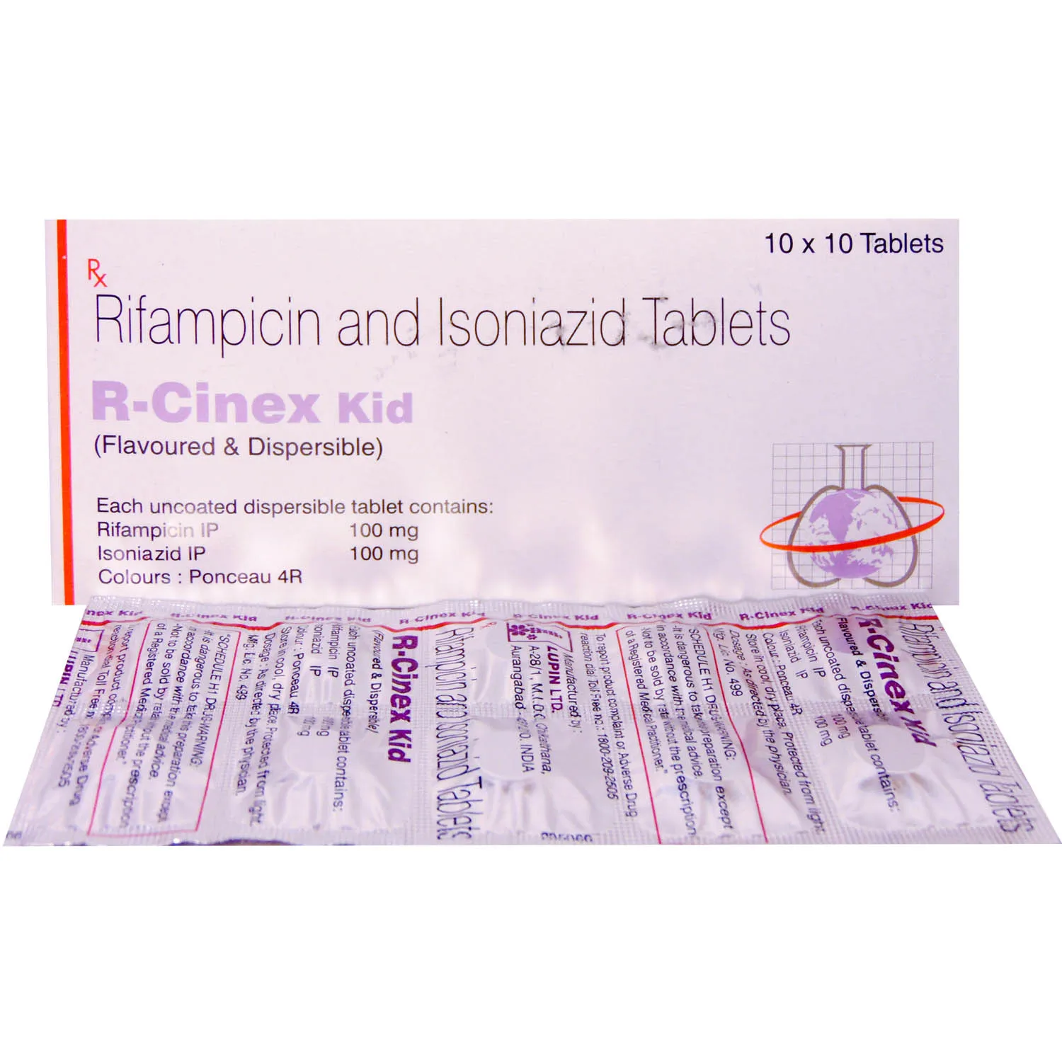 R-Cinex Kid - Isoniazid/Rifampicin