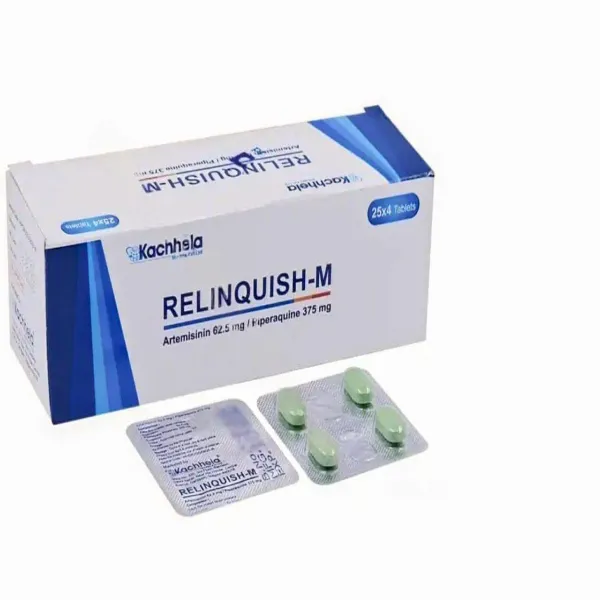 Relinquish-M Tablet – Artemisinin/Piperaquine